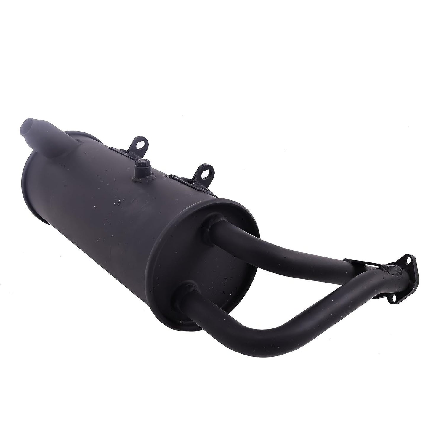 18091-1104 18090-1912 Exhaust Muffler W/ Gasket Compatible with Kawasaki Mule 3000 3010 3020 4000 4010