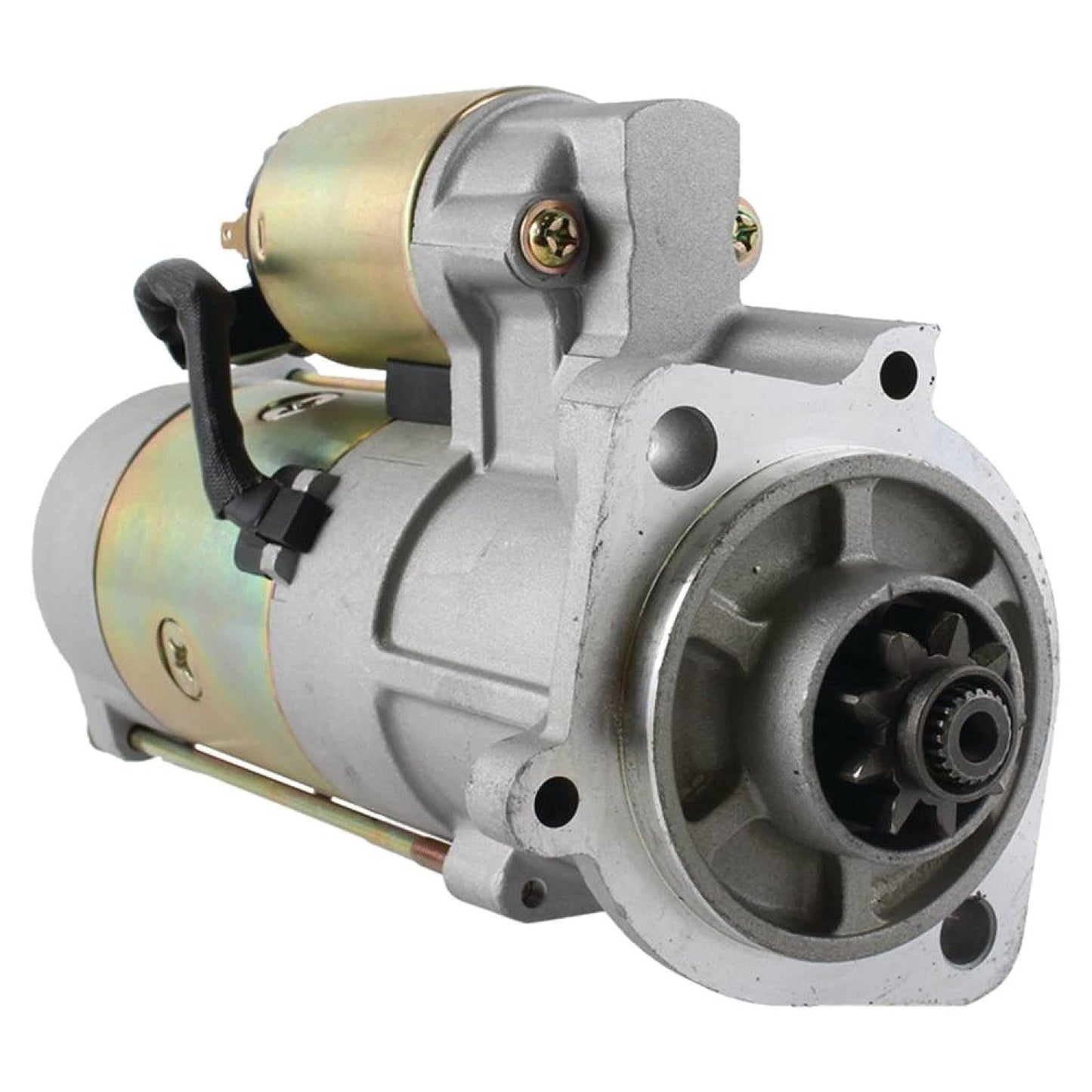 1K01263012 Starter Motor Compatible with Kubota V3300-DI V3300-DI-T V3600 V3600-T