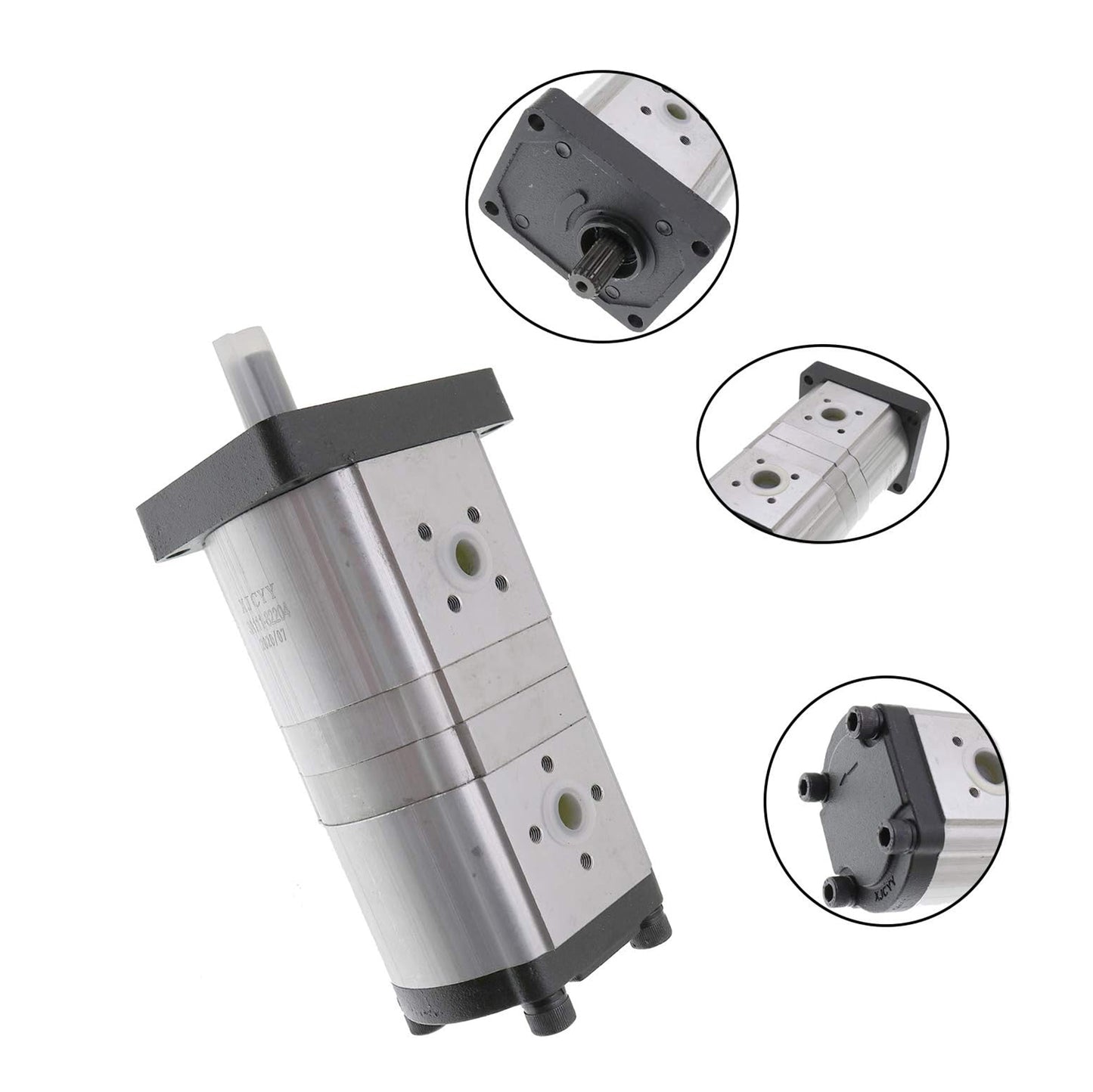 3A111-82202 Hydraulic Pump Compatible with Kubota Tractors M5400 M6800 M8200 M9000