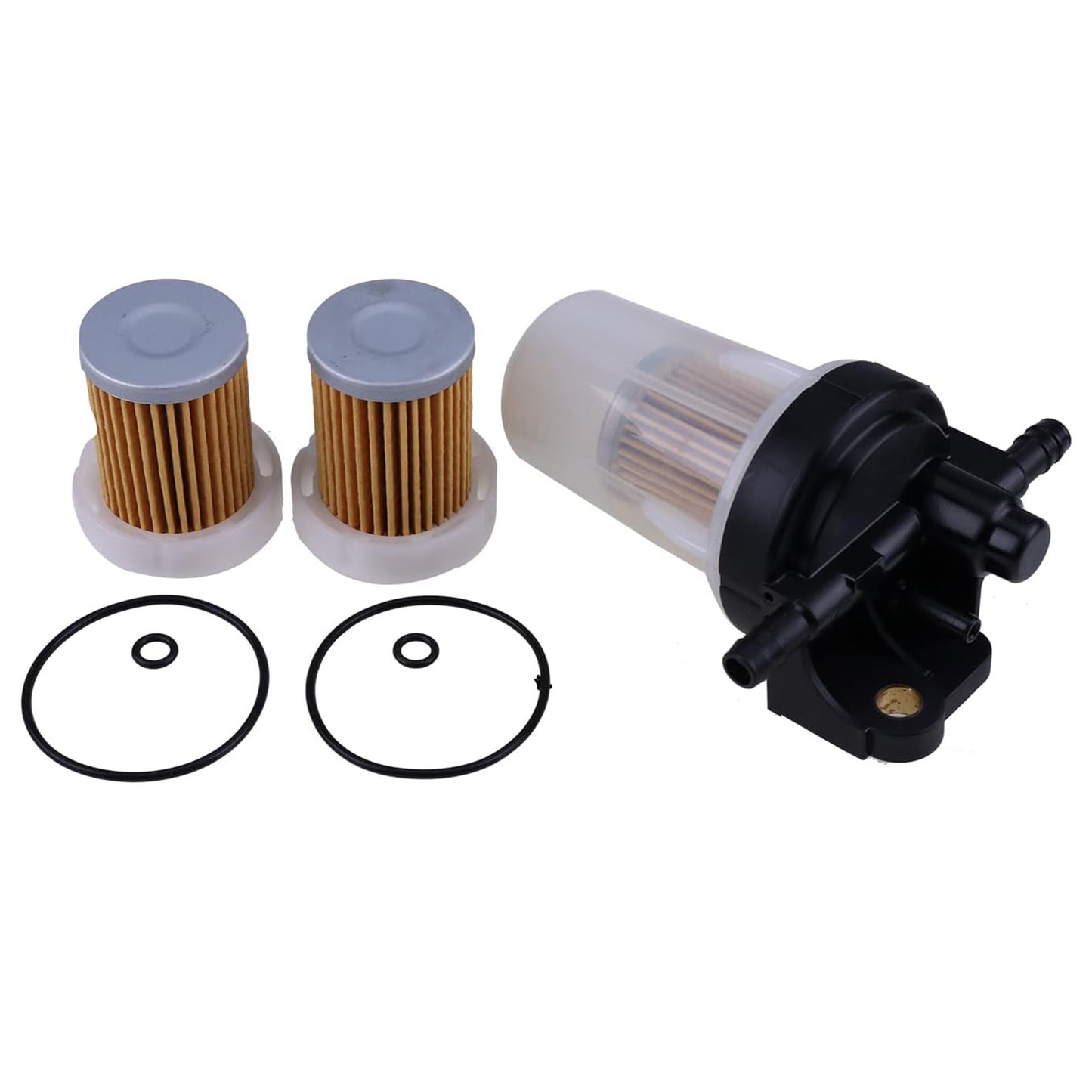Fuel Filter Assembly & 2pcs Filter 6A320-59930 Compatible With Kubota L2501 L2800 L3200 L3400