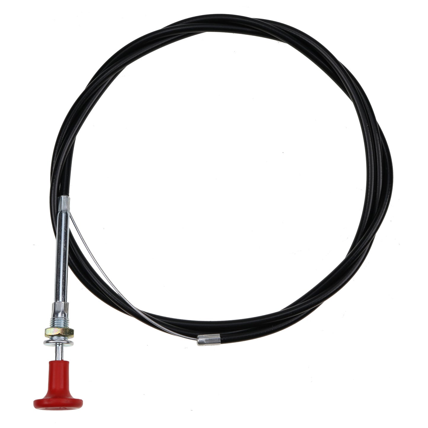 New 72" Long Universal Stop Cable w/Red Knob Shut Off Cable CC66 Compatible with Massey Ferguson 165 175 235 245 255 265 275 285 1080 1085 1100