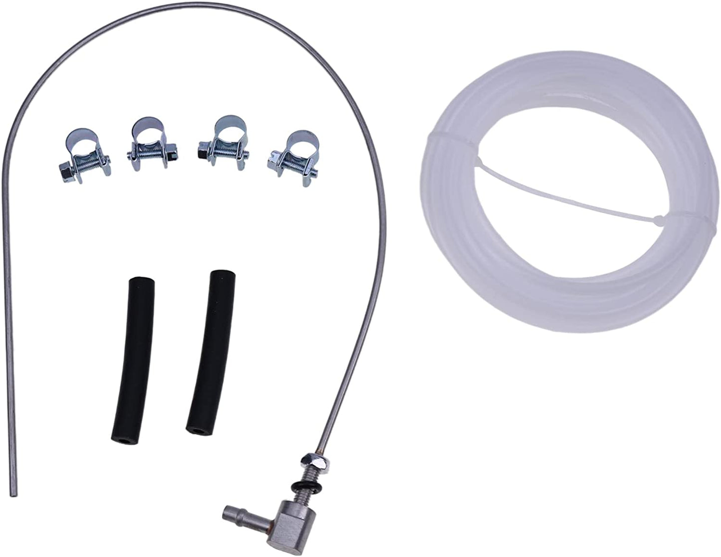 New 4M Long Fuel Stand Pipe Hose Line Clip Kit 89031118 Compatible with Webasto Eberspacher Diesel Parking Heater