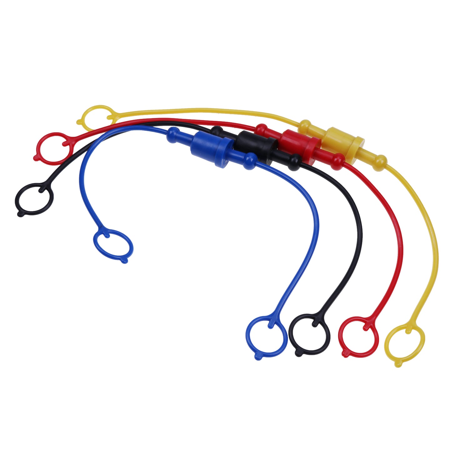 Hydraulic Quick Coupler Dust Cap & Plug Set Compatible with 1/4" John Deere 54D 60D 1023E 1025R 1026R 2025R 2026R 2032R 2036R 2038R 2305