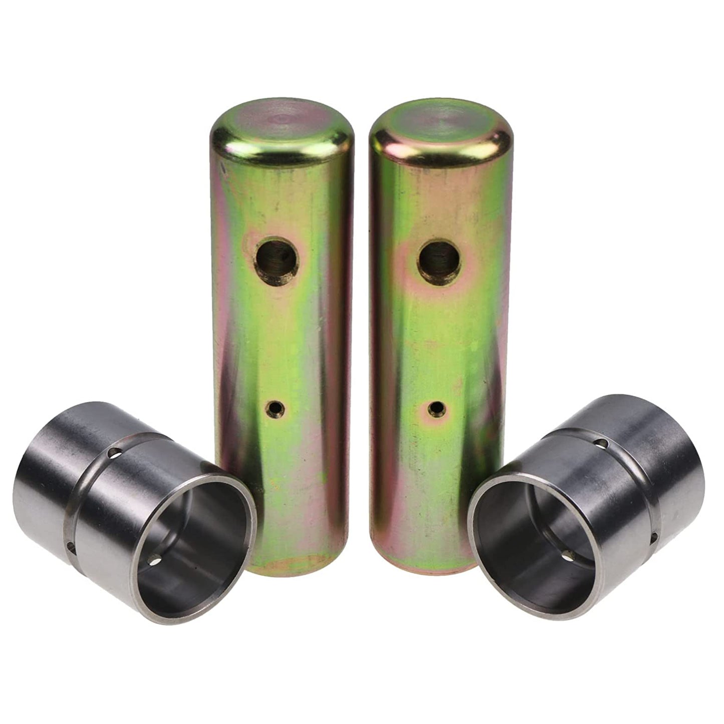2X 6711334 6708517 Pivot Pin & Bushing Kit Compatible with Bobcat A220 T200 863 864 873 883