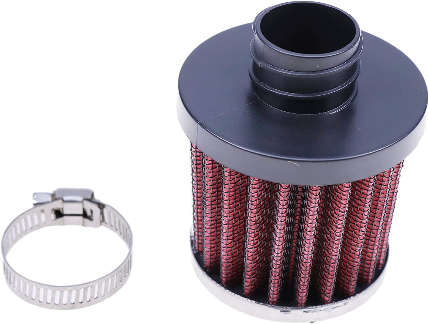 New 25mm Universal Heater Air Filter Connector Kit with Clamp Compatible with Webasto Eberspacher Parking Heater