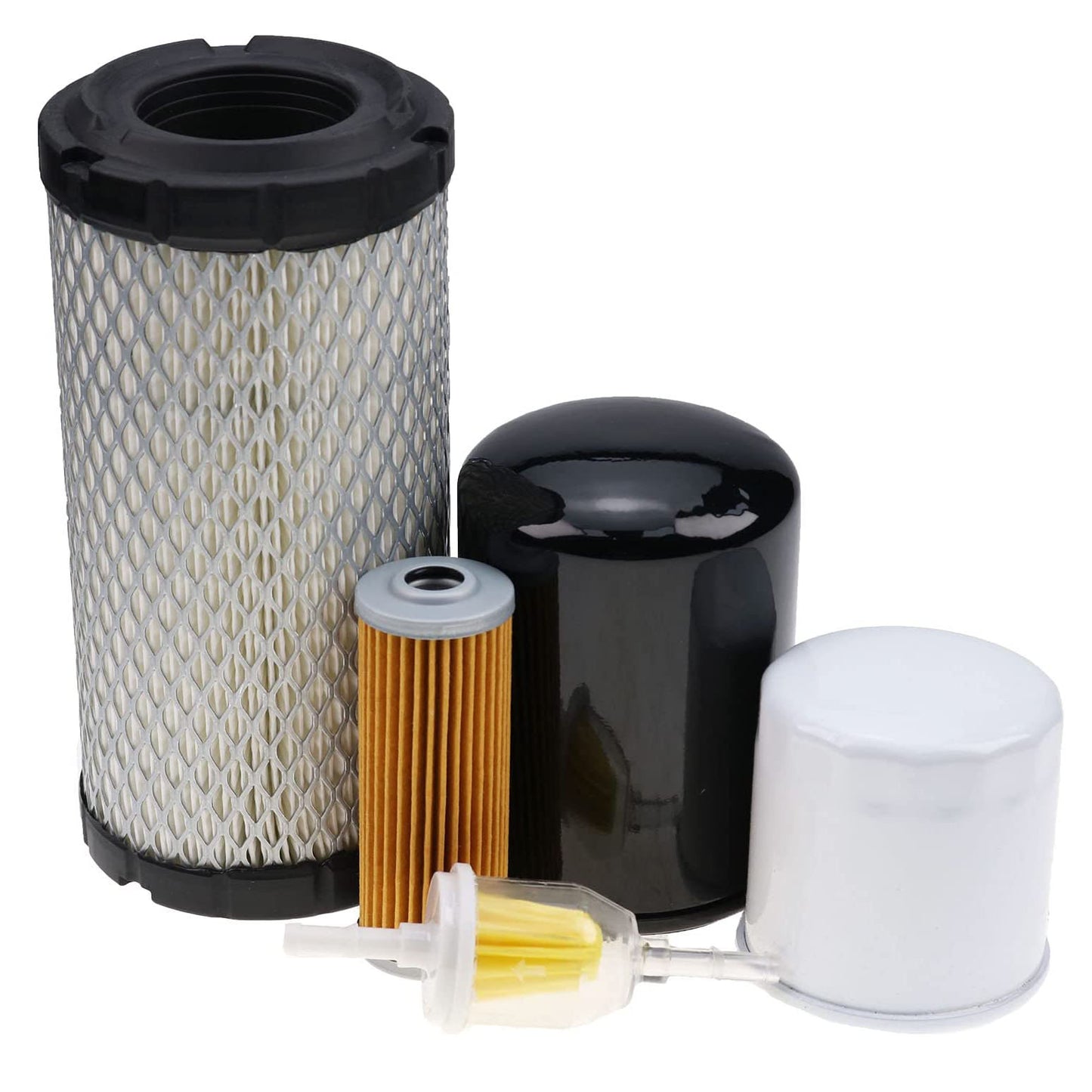 New LVA21035 Filter Kit Compatible with John Deere 1023E 1026R Compact Utility Tractor