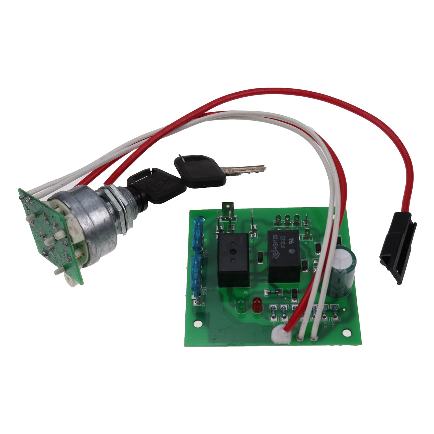 New AM136681 Ignition Switch Module with Key Compatible with John Deere Garden Tractors 415 425 445 455 Serial Numbers - 070000