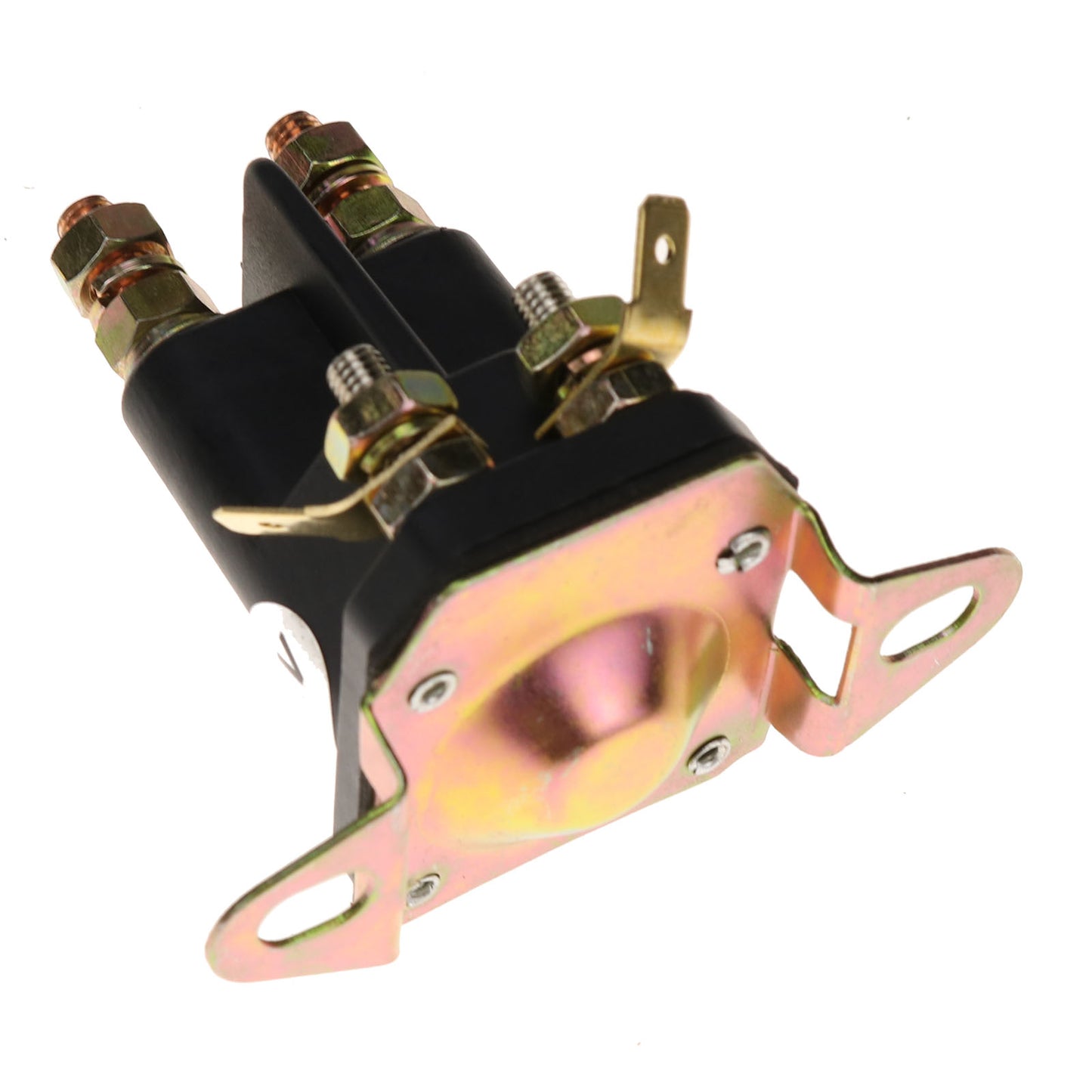 New Starter Solenoid Relay Compatible with John Deere AM133094 AM138497 Husqvarna 109946 MTD 755-04439 Briggs & Stratton 5410K Cub Cadet Craftsman 146154 Exmark 1-513075 435-036 Case C-266525