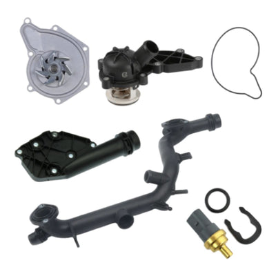 06E121045J Engine Cooling Water Line For 2008-2012 Audi A4 A5 Quattro Q5 3.2L V6