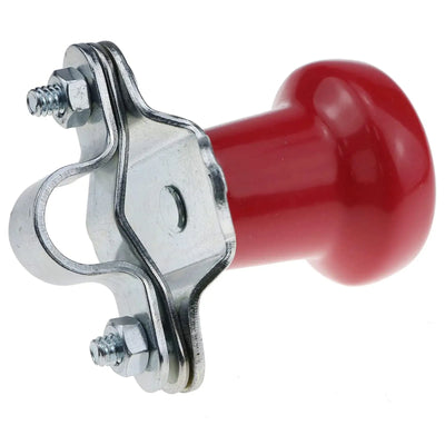 Red Vinyl Steering Wheel Spinner Suicide Knob Fits Ford Fits Massey Fits Interna