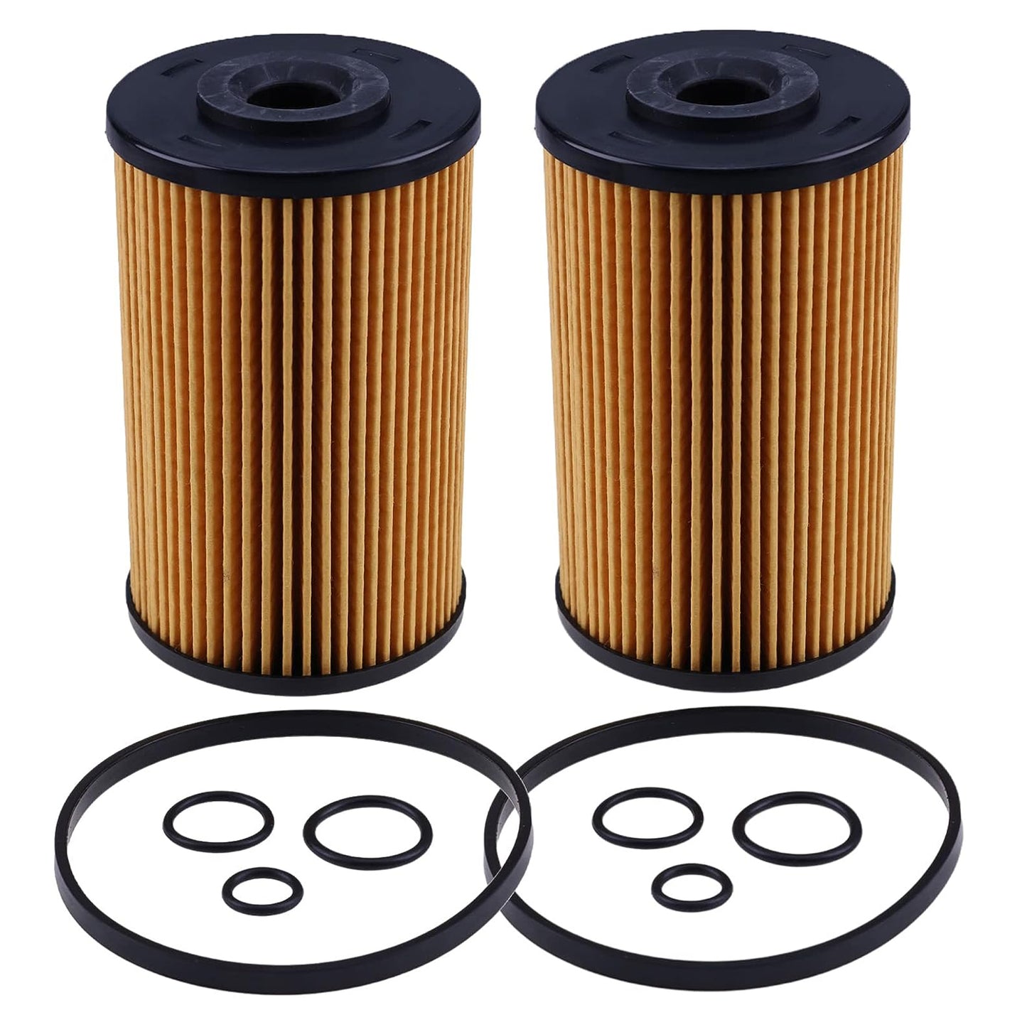 2X 8981475250 Fuel Filters Compatible With ISUZU NPR NQR AND NPR-HD 2011-2021