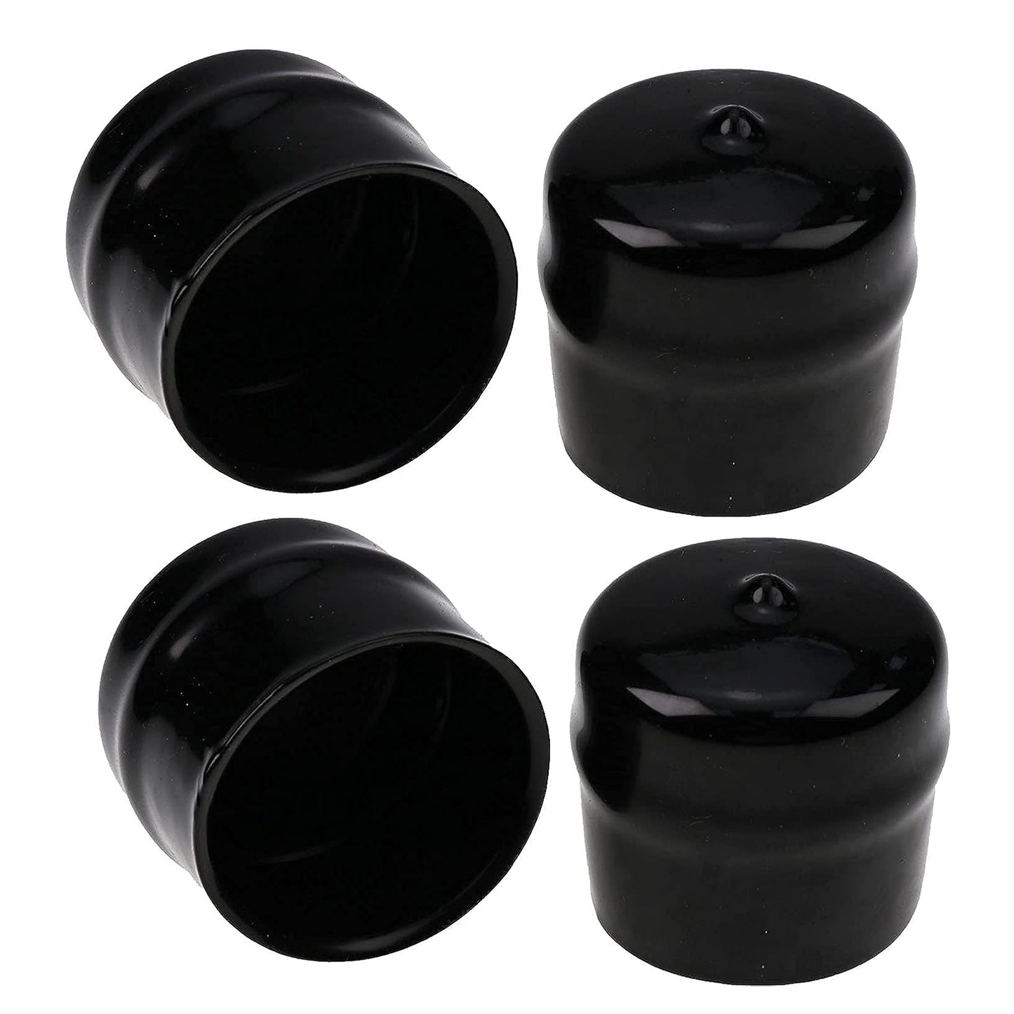 4PCS 532104757 Rubber Wheel Axle Hub Caps Compatible with Husqvarna, Weed Eater