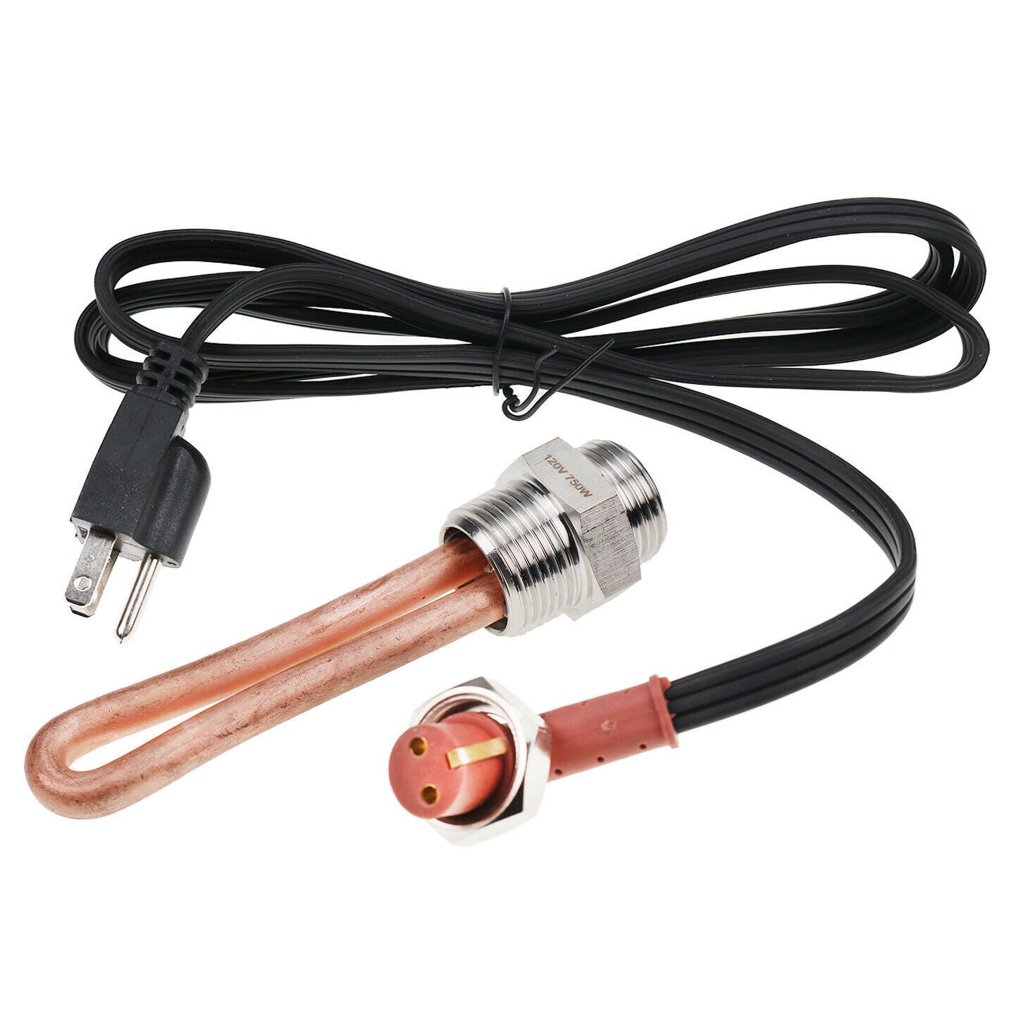 3500022 Heater Compatible with Cummins Paccar 3/4" NPT Thread 120 Volts 750 Watts