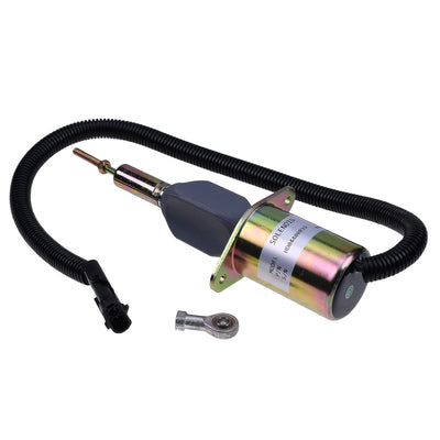 3932545 SA-4639-12 Fuel Stop Solenoid 12V Compatible With Cummins Woodward