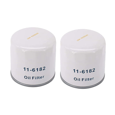 2X 11-6182 Oil Filter Compatible with Thermo King Tripac APU, Tri-Pac Evolution, T-series TK