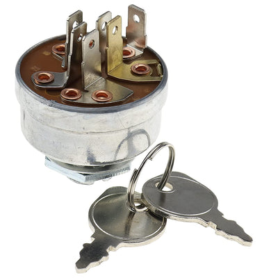 692318 Key Switch Assembly Ignition Switch 48798 493625 490066 83-0020 Compatible With Briggs & Stratton