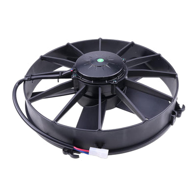30102038 VA01-AP70/LL-36A Electric Puller Fan Compatible With SPAL 12"P/12V 1640 CFM