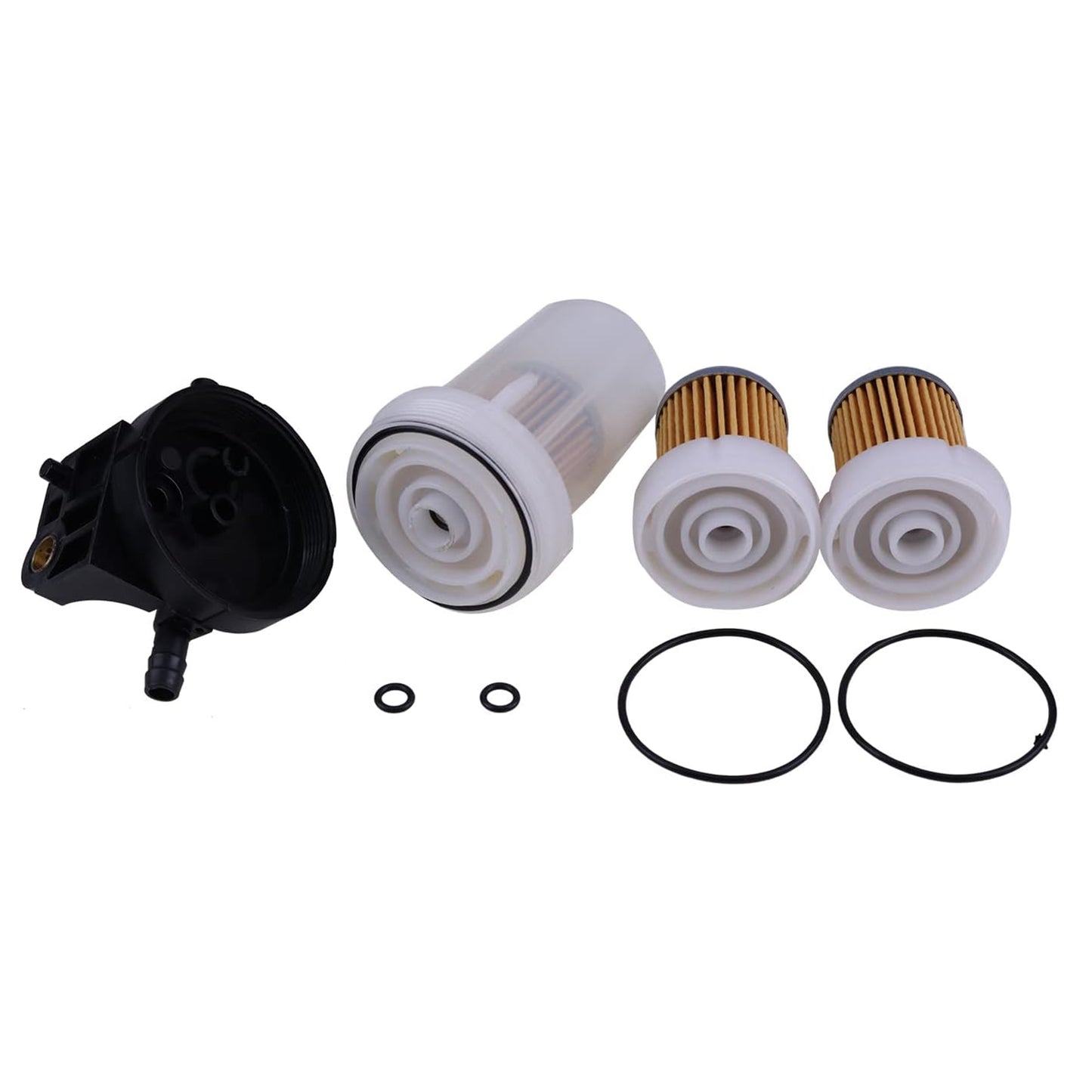 Fuel Filter Assembly & 2pcs Filter 6A320-59930 Compatible With Kubota L2501 L2800 L3200 L3400