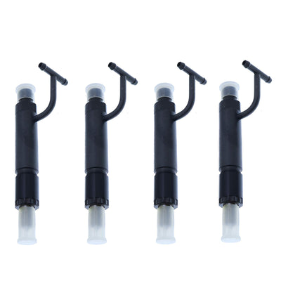 4X 729004-53101 Fuel Injectors Compatible With Yanmar 3TNE82A 3D82 3D82EA 4TNV88