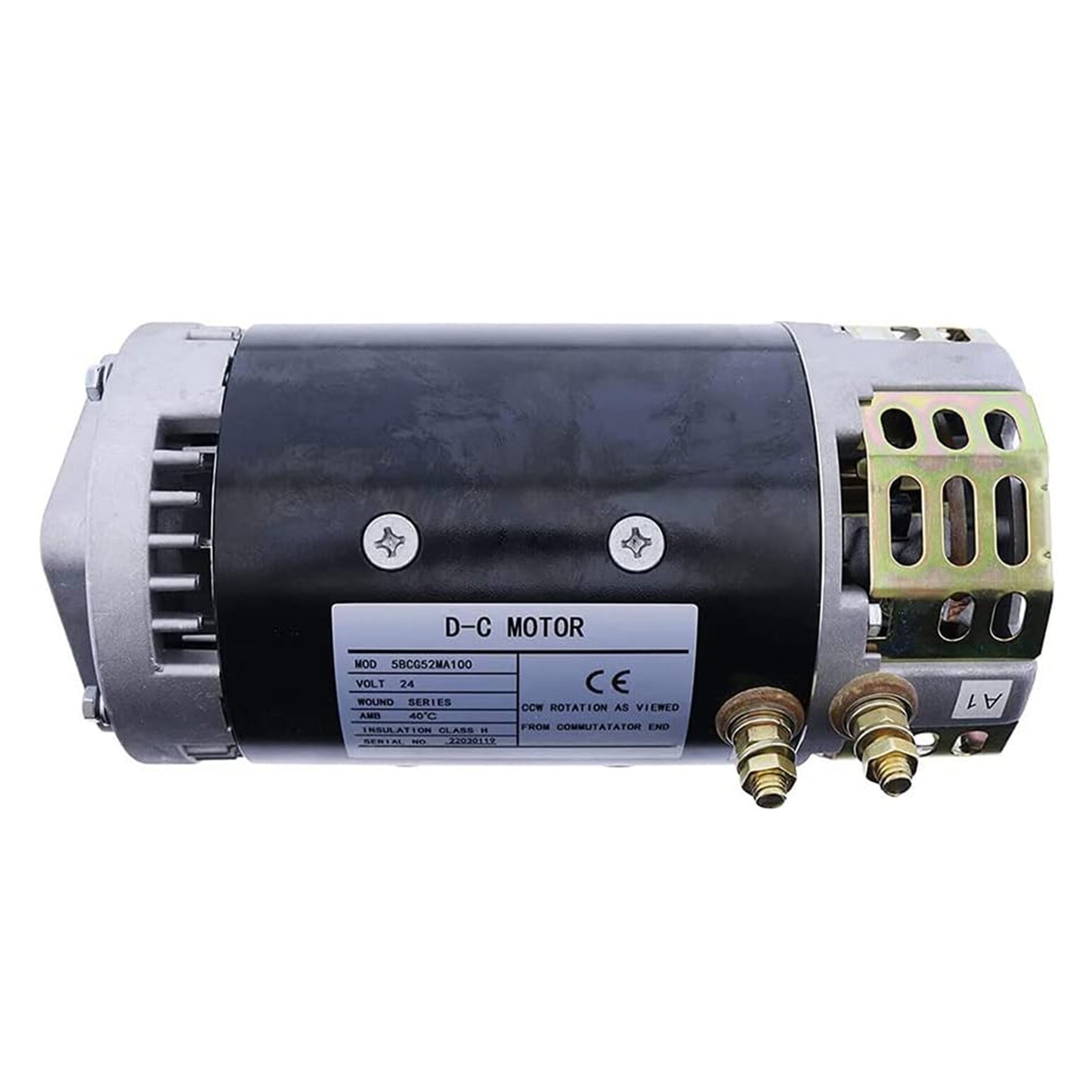 40844GT Electric Motor 24V 4.5 HP Compatible With Genie GS-1532 GS-2032 GS-4047 GS-1530
