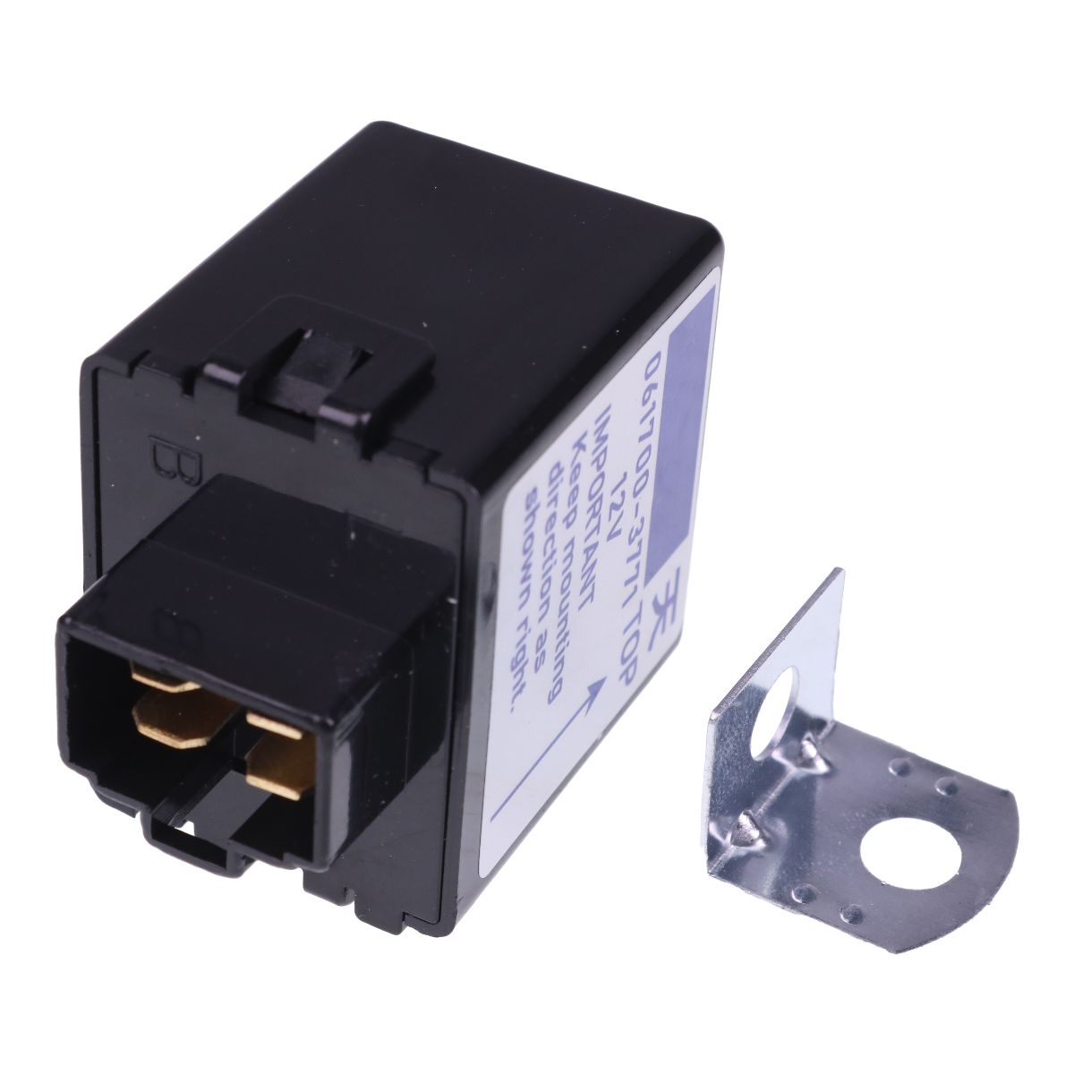 2PCS 12V Time Delay Relay Solenoid 061700-3770 For Denso Kubota Engine Stop Relay