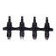 4PCS Fuel Injector 1081629R91 FOR Case IH Tractor 384 444 B275 B414 354