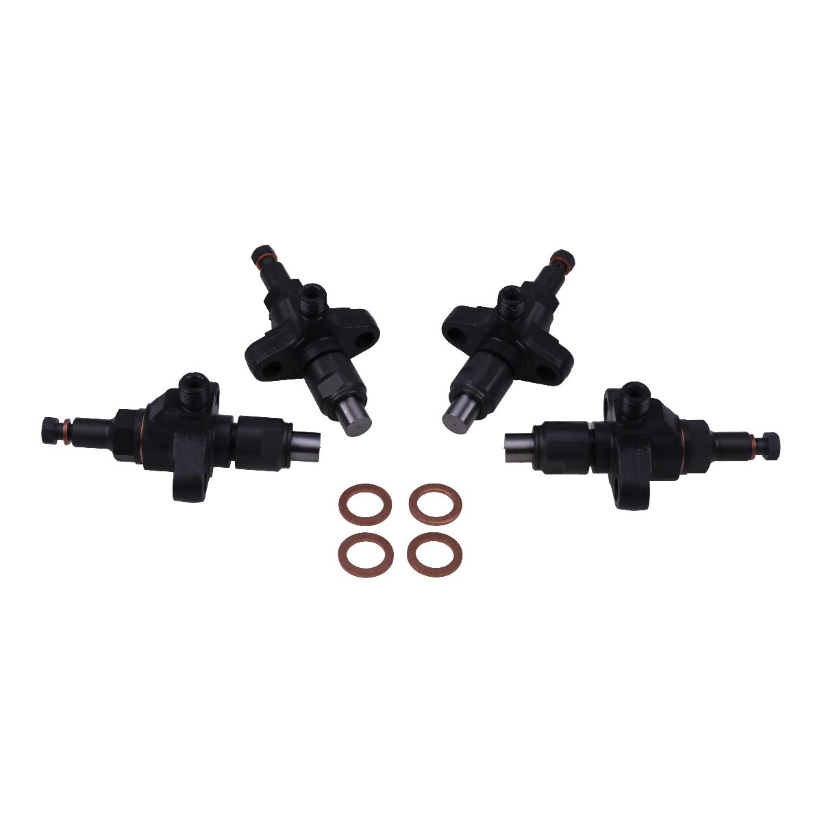 4PCS Fuel Injector 1081629R91 FOR Case IH Tractor 384 444 B275 B414 354