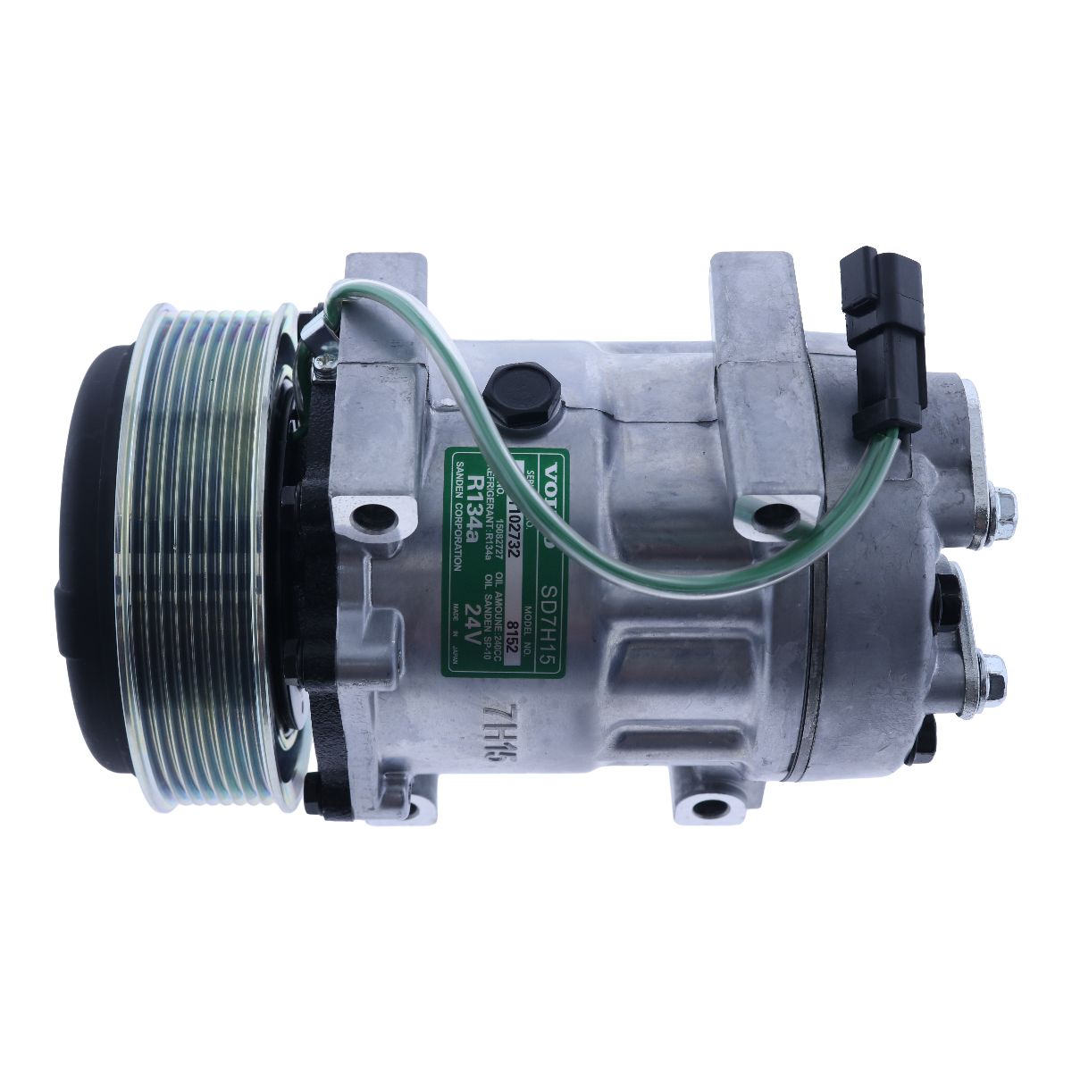 SD7H15 A/C Compressor VOE11412631 VOE15082727 for Volvo EC330 EC360 EC460 EC700