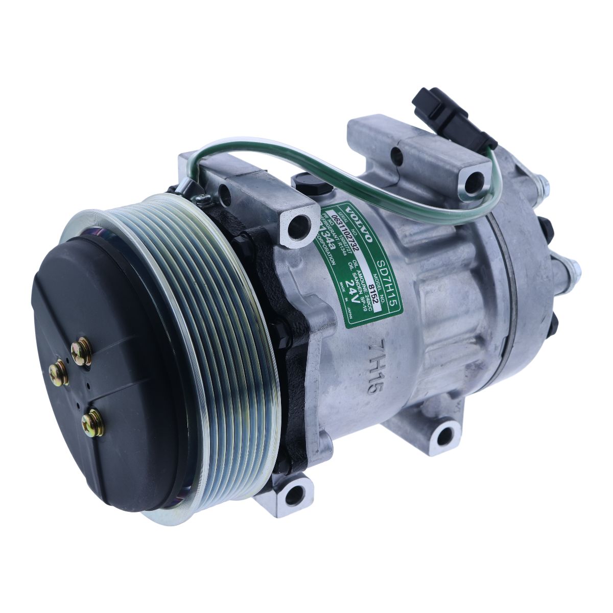 SD7H15 A/C Compressor VOE11412631 VOE15082727 for Volvo EC330 EC360 EC460 EC700