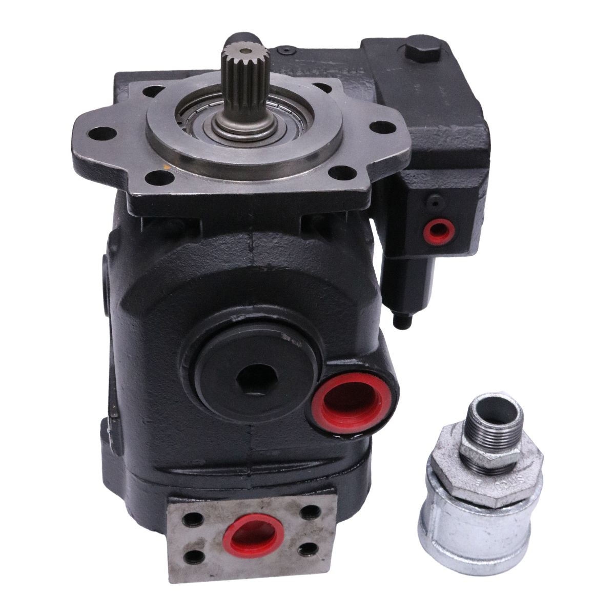 Hydraulic Pump AT180926 AT191574 & Valve for John Deere Backhoe Loader 410G 410E