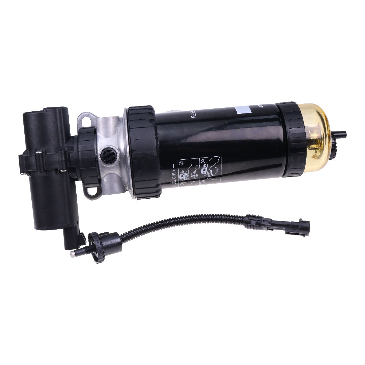 For John Deere 210LJ 310J 310TJ 410J 315SJ 710K Fuel Filter Pump RE559944 Assy