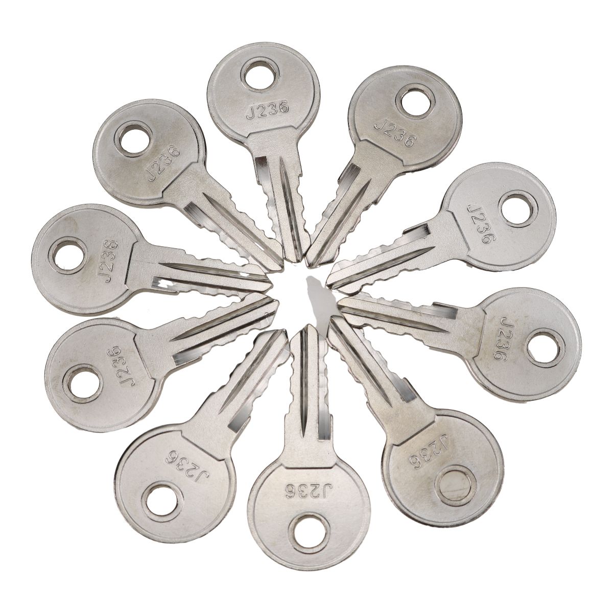 4PCS New Door Lock Keys J236-A J236