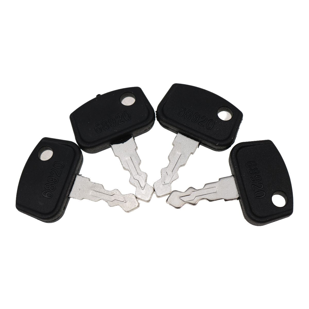 4Pcs Ignition Keys 68920 for Kubota BX24D BX25 B26 BX1850D BX1860 BX2350D BX2360