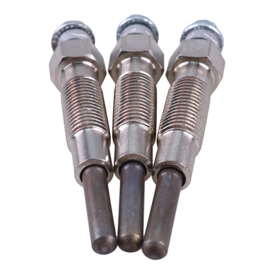 3PCS Glow Plug MM409510 For Satoh Tractor S370 S373 S470 S630