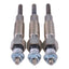 3PCS Glow Plug MM409510 For Satoh Tractor S370 S373 S470 S630