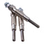 3PCS Glow Plug MM409510 For Satoh Tractor S370 S373 S470 S630