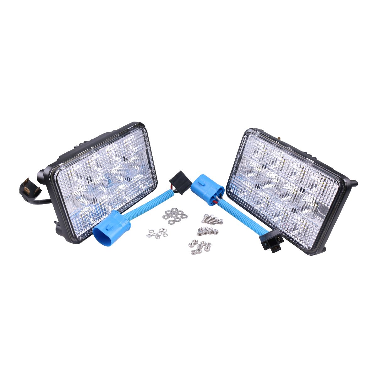 2X LED Hood Lights RE58638 Fits John Deere 5103 5203 5220 5403 5410 5415 5603 6603