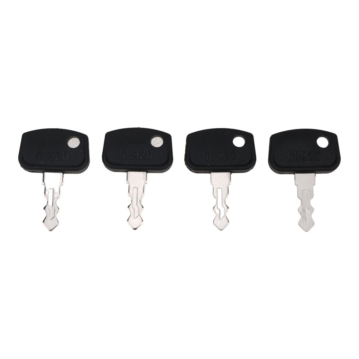 4Pcs Ignition Keys 68920 for Kubota BX24D BX25 B26 BX1850D BX1860 BX2350D BX2360