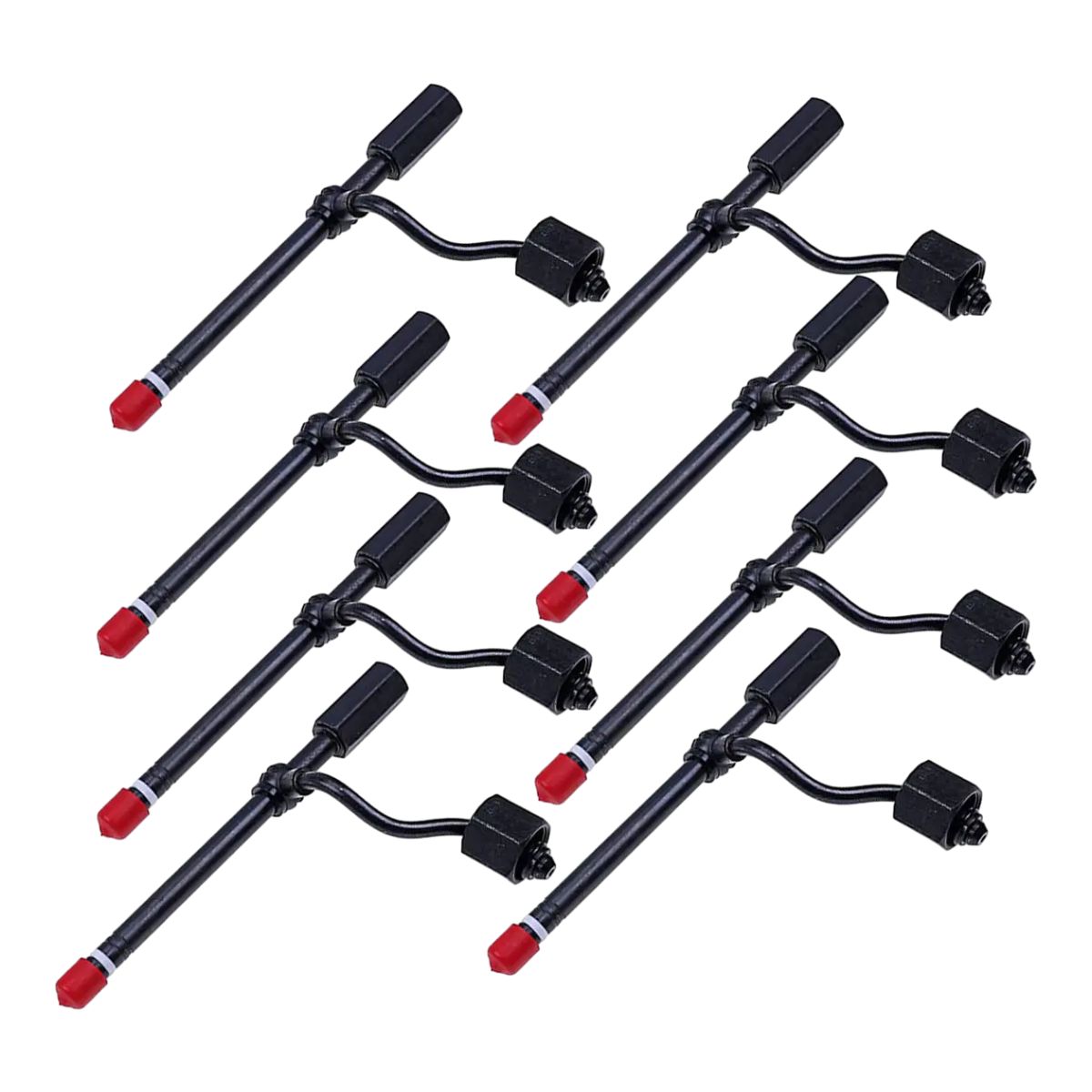 8PCS Fuel Injectors For Caterpillar 3208 Engine 1W5829 1W-5829 9N-3979 0R2503