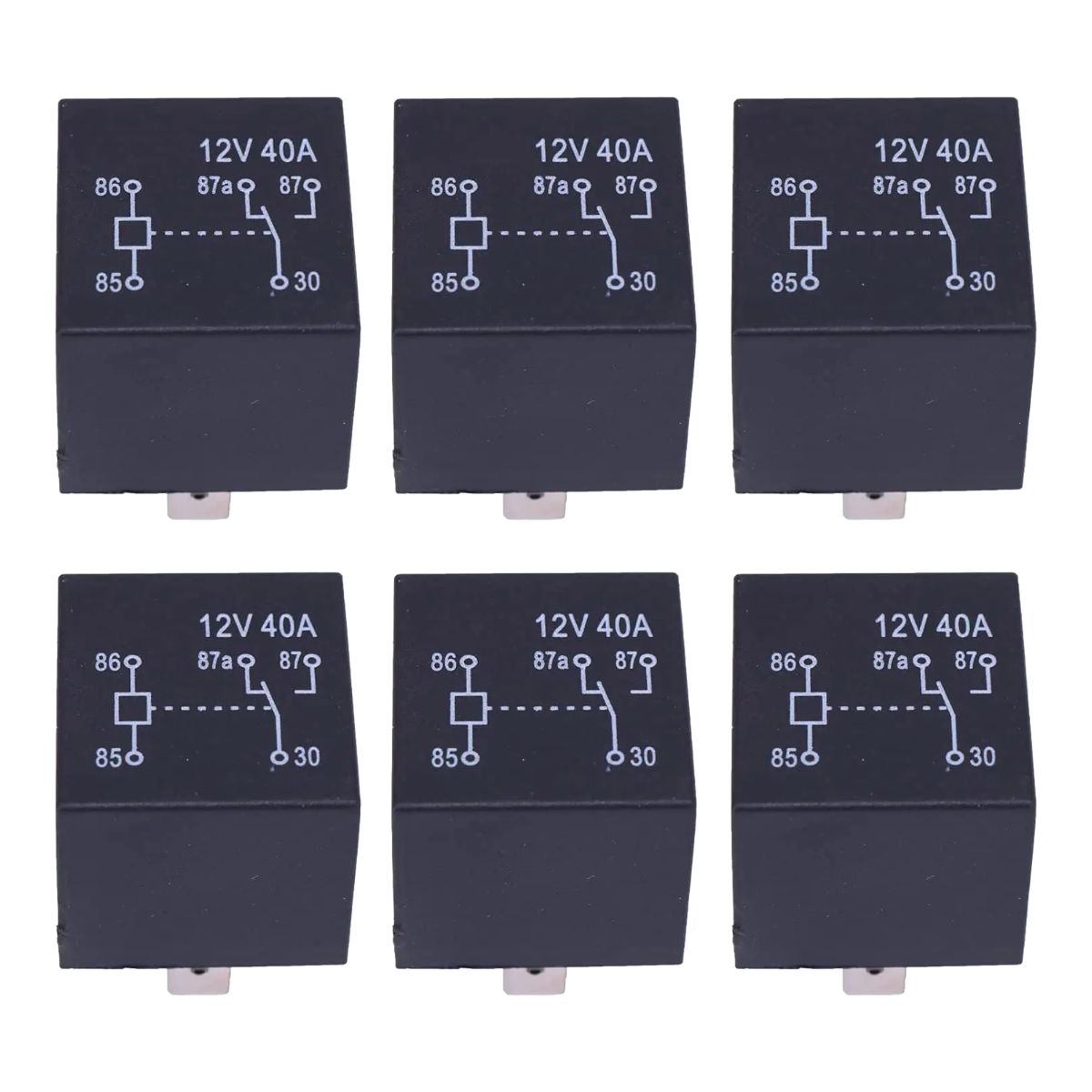 6PCS New 12V 40A Relay Switch G8JN-1C7T-R-DC12 For Omron