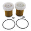 2X 31A6200317 Fuel Filter For Mahindra 2216 2415 2516 3016 3316 Max 26 Max 25