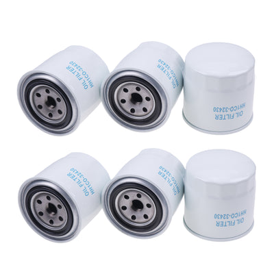 New 6X Oil Filter HH1C0-32430 1C020-32430 HH1CO-32430 Compatible with Kubota