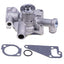 New 2 Sensor Holes Water Pump & Gasket MIA885024 MIA880048 M87858 Compatible with John Deere 2210 4100 4110 455 670 F925 F932 F935