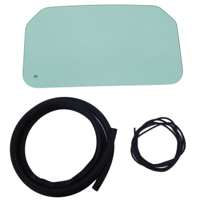 New 6717874 Back Window Glass Kit Compatible with Bobcat 751 753 763 773 863 864 873 963