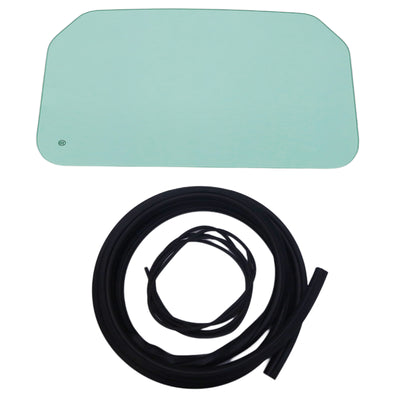 New 6717874 Back Window Glass Kit Compatible with Bobcat 751 753 763 773 863 864 873 963