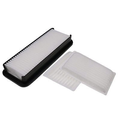 New Cab Air Filter Kit Compatible with Kubota (1) T1855-71600 & (2) 6A671-75090 014520-0804