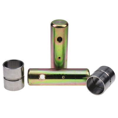 2X 6711334 6708517 Pivot Pin & Bushing Kit Compatible with Bobcat A220 T200 863 864 873 883