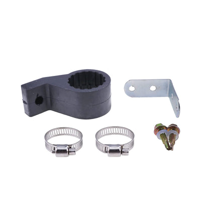 New Rubber Fuel Dosing Pump Holder Bracket Kit 221000500300 with Clamps Screws for Eberspacher D2 D4 D5 Airtronic D1LCC D3LC Heaters