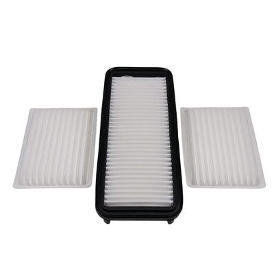 New Cab Air Filter Kit Compatible with Kubota (1) T1855-71600 & (2) 6A671-75090 014520-0804