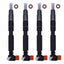 4PK 400903-00074D 7275454 28337917 Fuel Injectors with Seal Compatible with Bobcat S450 S510 S550 S570 S590 E32 E35 E42 E45 E50 E55 E85